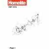 Homelite CSP3316  BOLT 5131000995 Spare Part Type: 5134000042